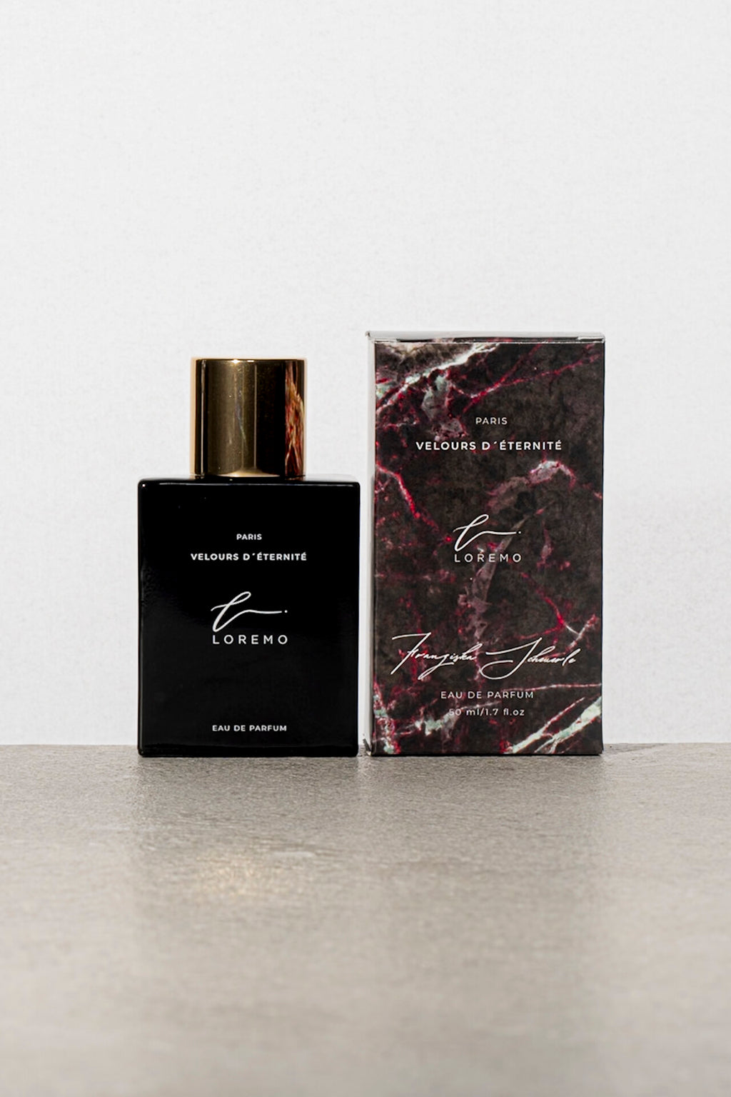 "VELOURS D'ÉTERNITÉ Premium Parfum Verpackung"